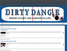 Tablet Screenshot of dirtydangle.com